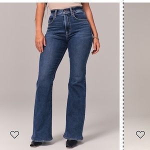 Abercrombie & Fitch Flare Ultra High Rise Jeans